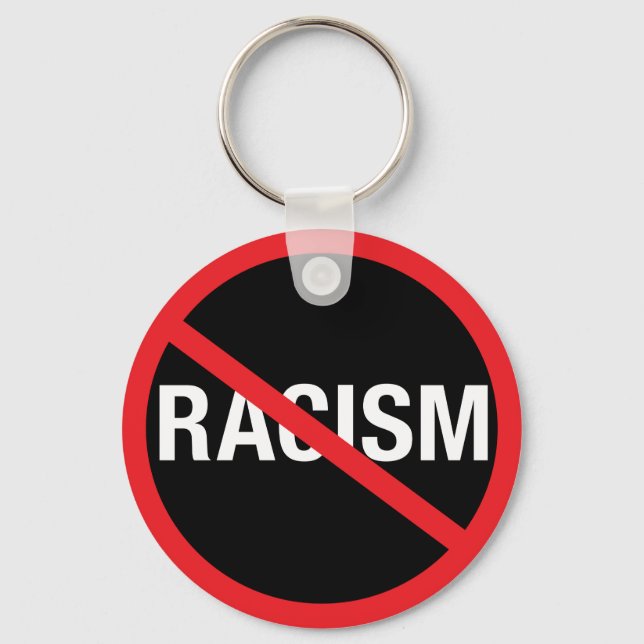 Chaveiro Parem com o racismo (Frente)
