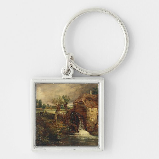 Chaveiro Parham Mill por John Constable (Frente)