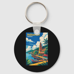 Chaveiro Pariaman Indonesia Viagens vintage Turismo Sticker