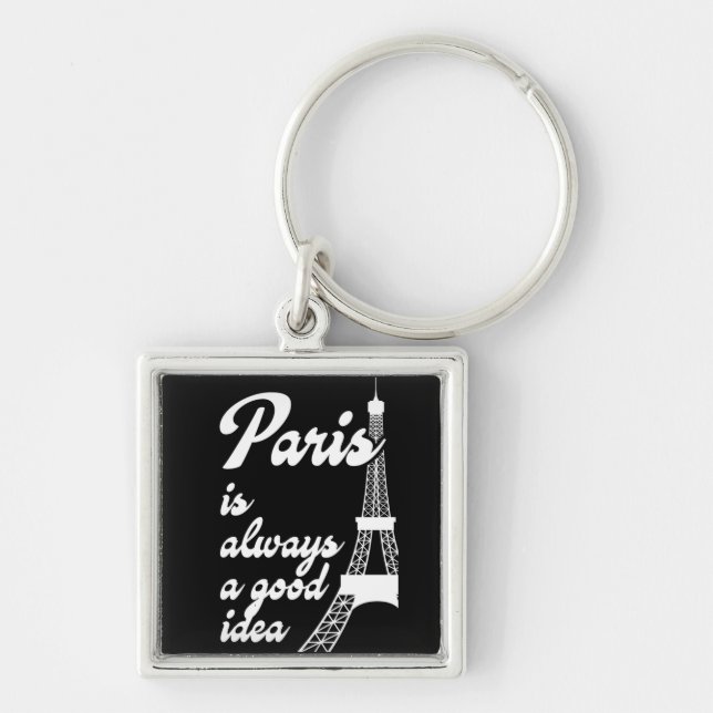 Chaveiro Paris é sempre uma boa ideia (Frente)