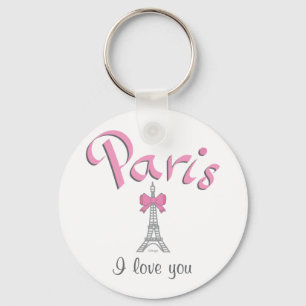 Chaveiro Paris, eu te amo