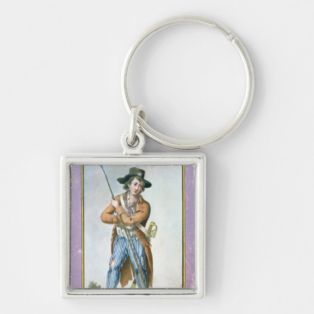 Chaveiro Parisiense Sem-culotte (Frente)