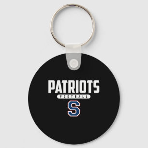 Chaveiro Parkersburg South Patriots Logo Futebol Hs
