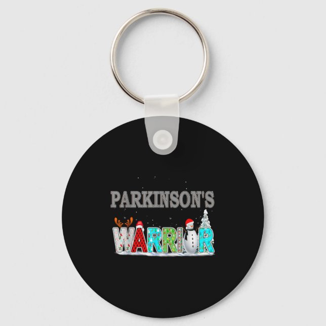 Chaveiro Parkinson's Awareness For Christmas  (Frente)