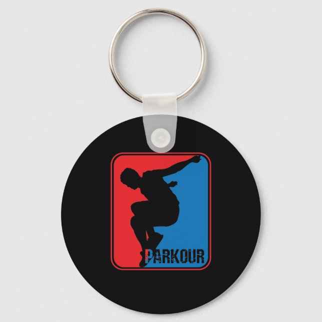 Chaveiro parkour Logo (Frente)
