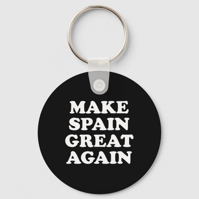 Chaveiro Paródia de Tornar a Espanha Grande Novamente  (Frente)