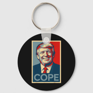 Chaveiro Paródia engraçada de Trump Cope – Meme político
