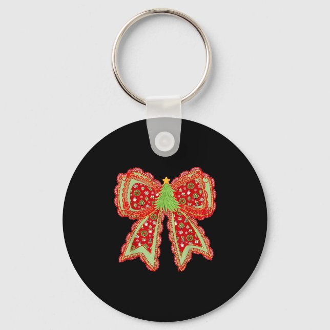 Chaveiro Parppy Xmas Coquette Lace Feliz Bright Natal (Frente)