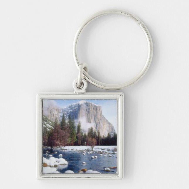 Chaveiro Parque Nacional de Yosemite no Inverno (Frente)