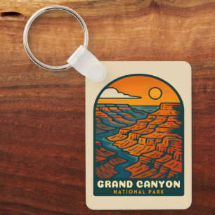 Chaveiro Parque Nacional Grand Canyon Viagem Retro Vintage