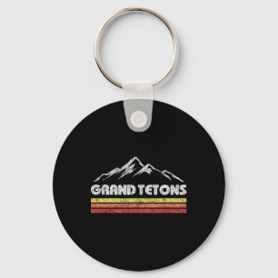 Chaveiro Parque Nacional Grand Teton Wyoming Retro Montanha