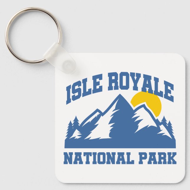 Chaveiro Parque Nacional Isle Royale (Frente)