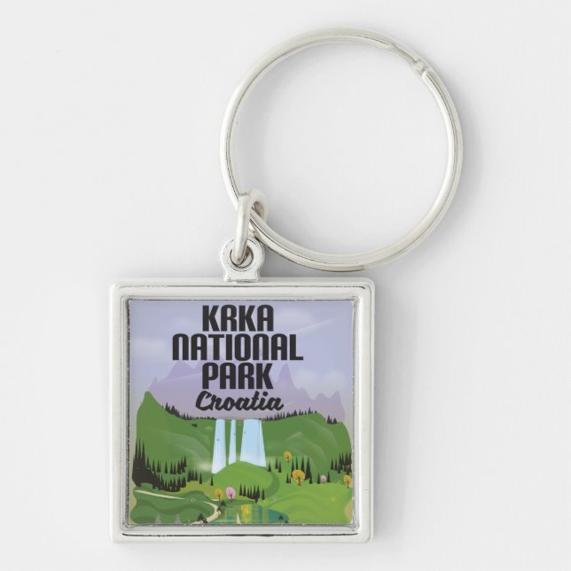 Chaveiro Parque Nacional Krka Croácia (Frente)