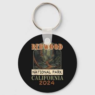Chaveiro Parque Nacional Redwood Califórnia Caminhada Ca Vi