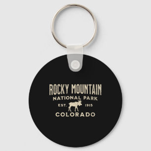 Chaveiro Parque Nacional Rocky Mountain Colorado EUA ao ar