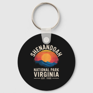 Chaveiro Parque Nacional Shenandoah Montanhas Virgínia Cami