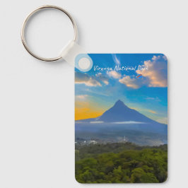 Chaveiro Parque Nacional Virunga, RD Congo - Clássico Vulcã