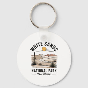 Chaveiro Parque Nacional White Sands Lembrança Novo México
