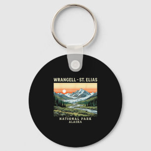 Chaveiro Parque nacional Wrangell-st elias alasca vintage
