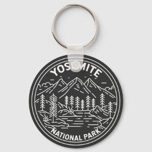 Chaveiro Parque Nacional Yosemite California Vintage Monoli