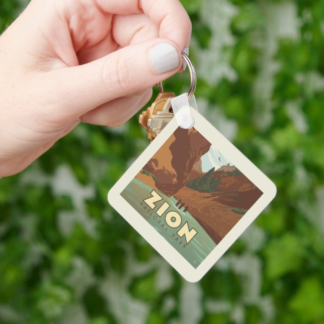 Chaveiro Parque Nacional Zion | Estreitos (Mão)