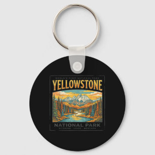 Chaveiro Parques Nacionais de Yellowstone Wyoming Natureza