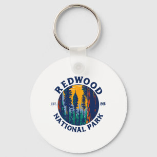 Chaveiro Parques Nacionais e Estaduais de Redwood Ca Califó