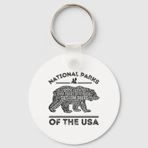 Chaveiro Parques Nacionais Urso Hiking Viagens Acampamento