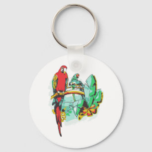 Chaveiro Parrot Trio