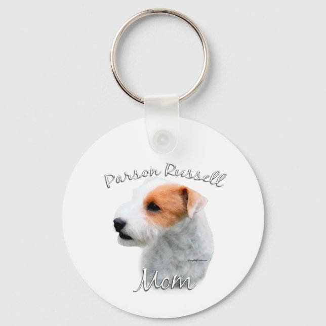 Chaveiro Parson Russell Terrier Mãe 2 (Frente)