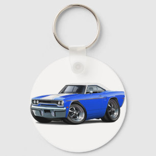 Chaveiro Parte superior 1970 Azul-Branca do Roadrunner
