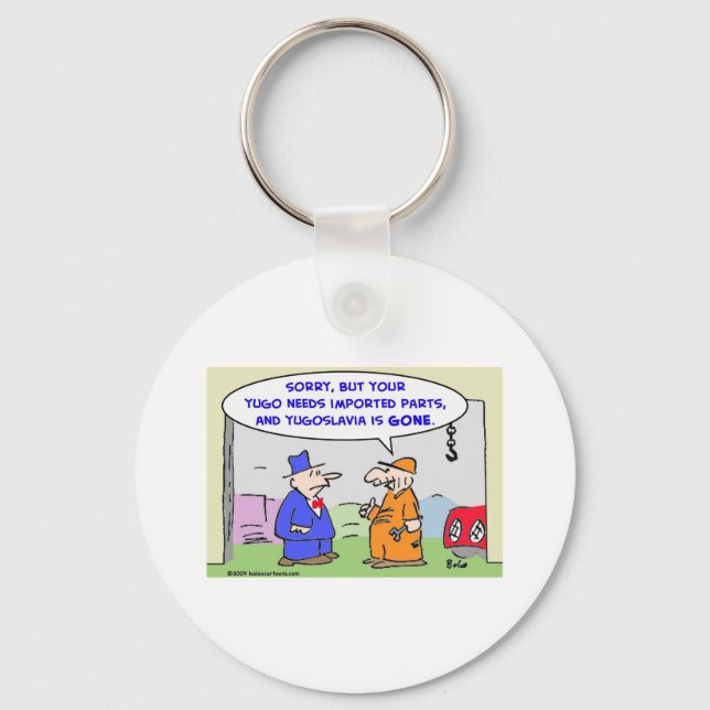 Chaveiro partes importadas da jugoslávia (Frente)