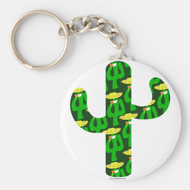 Chaveiro Partido No Cactus (Frente)
