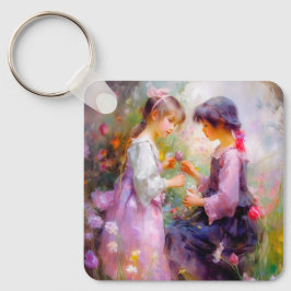 Chaveiro Partilhar Rosas e Amizade