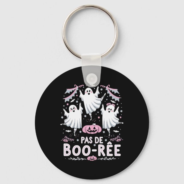 Chaveiro Pas De Boo-rée Balé Fantasma Professor de dança Fu (Frente)
