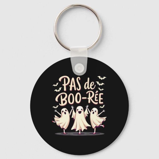 Chaveiro Pas De Boorée Ghost Balé Dançando Halloween (Frente)
