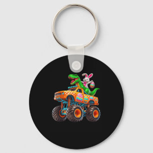 Chaveiro Páscoa Bunny T-rex Monster Truck Dino Engraçado Bo