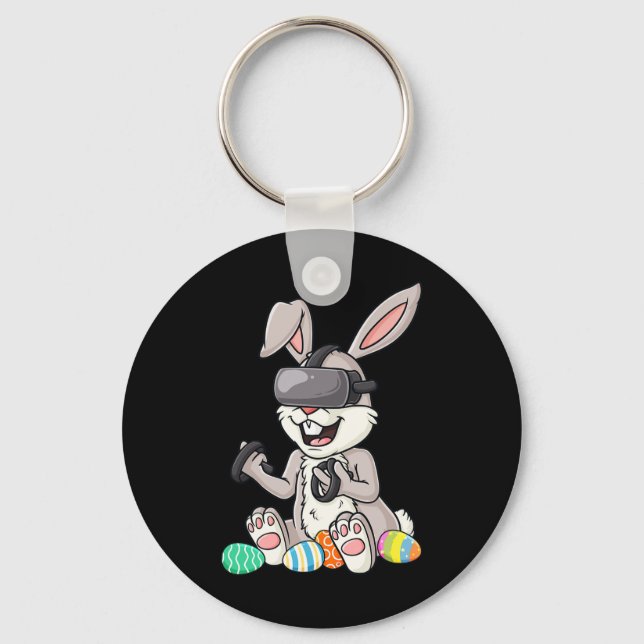 Chaveiro Páscoa Coelhinhos Brincadeiras Ovos Jogo Jovens Ra (Frente)
