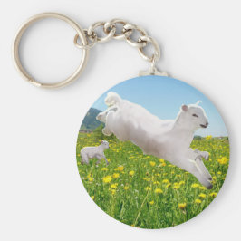 Chaveiro Páscoa De Cordeiros Pulmonares Reproduzíveis