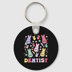 Chaveiro Páscoa Dentista Retro Rdh Dental Hygienist Squad B