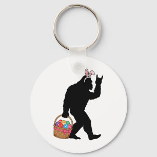 Chaveiro Páscoa Engraçada Ovos Pés-Brisos Costume Bunny Big