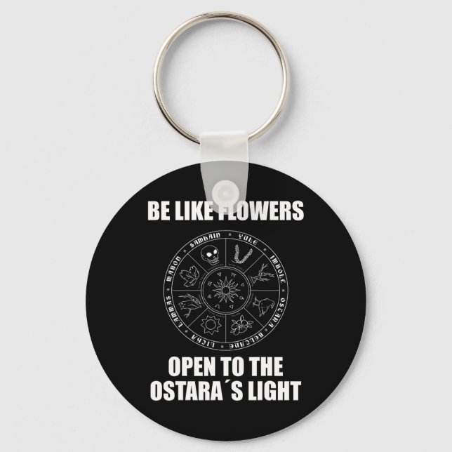 Chaveiro Páscoa Ostara Eostre Pagan Witchcraft (Frente)