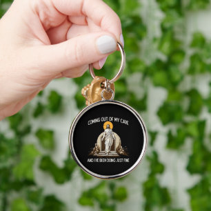 Chaveiro Páscoa Saindo da Minha Caverna Jesus