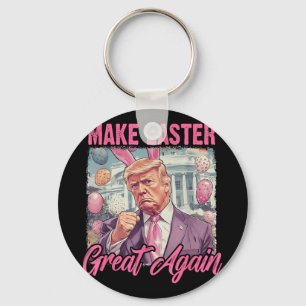 Chaveiro Páscoa Trump 2025 Torne O Excelente Novamente Engr