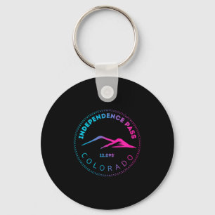 Chaveiro passagem de independência elevada colorado montanh