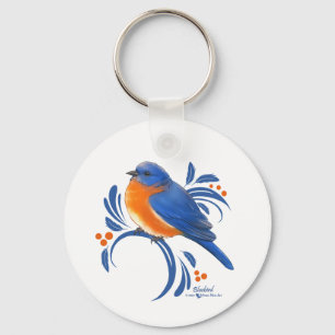 Chaveiro Pássaro Azul