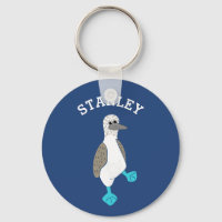 Pássaro Booby de Pé Azul de Cartoon Personalizado