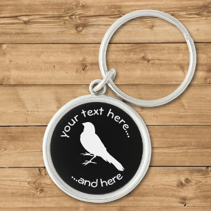 Chaveiro Pássaro Canário Permanente