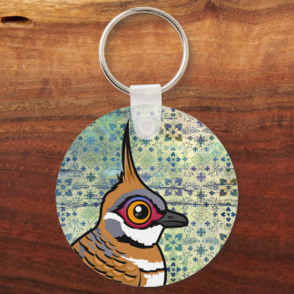 Chaveiro Pássaro de Cartoon Birdoravante Spinifex Pigeon