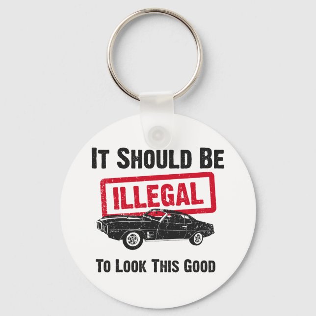 Chaveiro Pássaro de Fogo Pontiac 1969 (Frente)